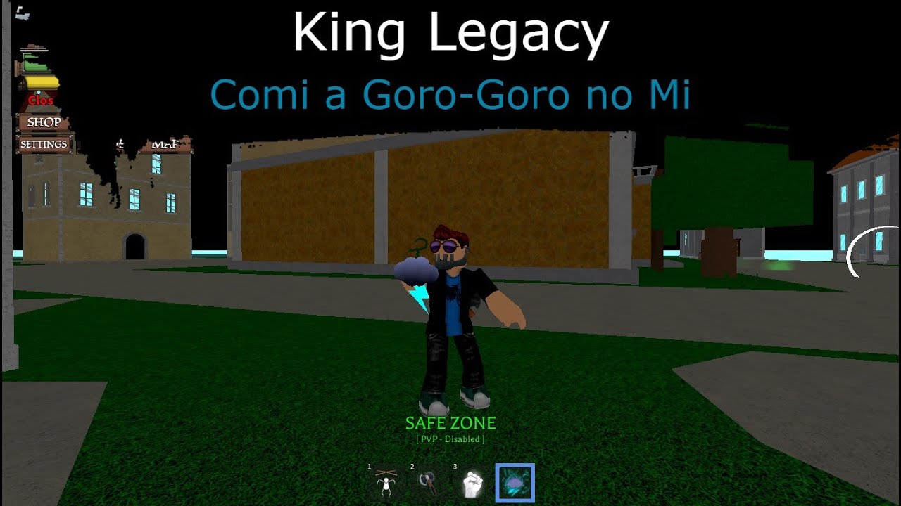 Goro goro no mi - Rumble Fruit King Legacy showcase 