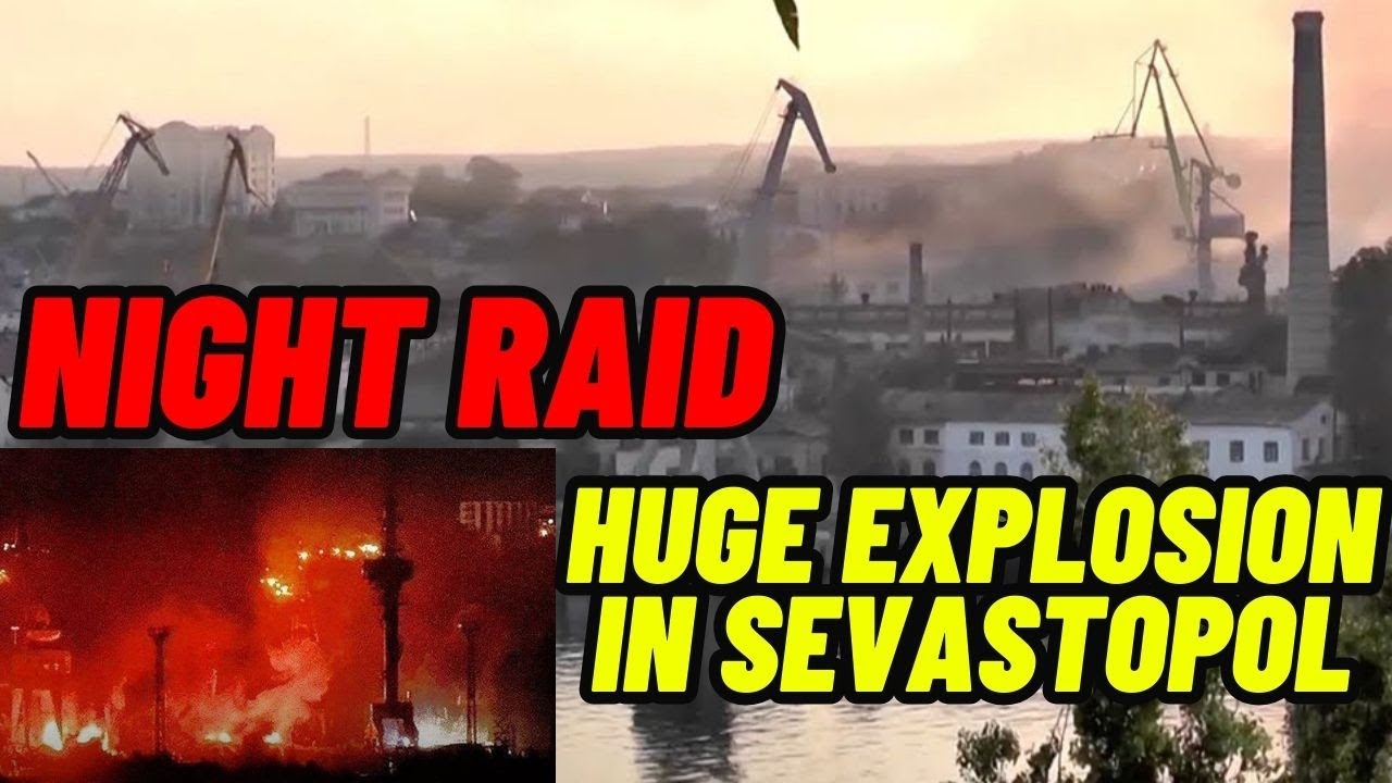 Ukraine ATTACK RUSSIAN shipyard in Crimea. 