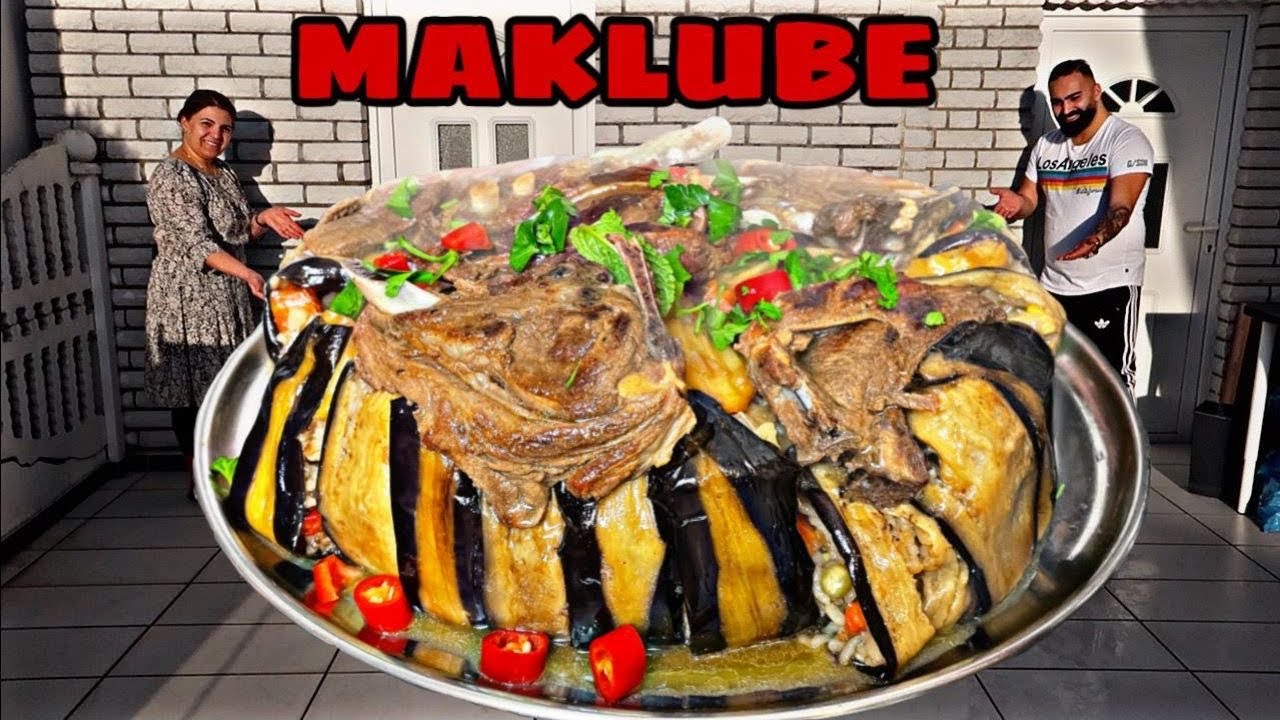 MAKLUBE / ARABISCHE REISGERICHT 🤤MIT PIRZOLA & GEMÜSE BASNASKÜCHE
