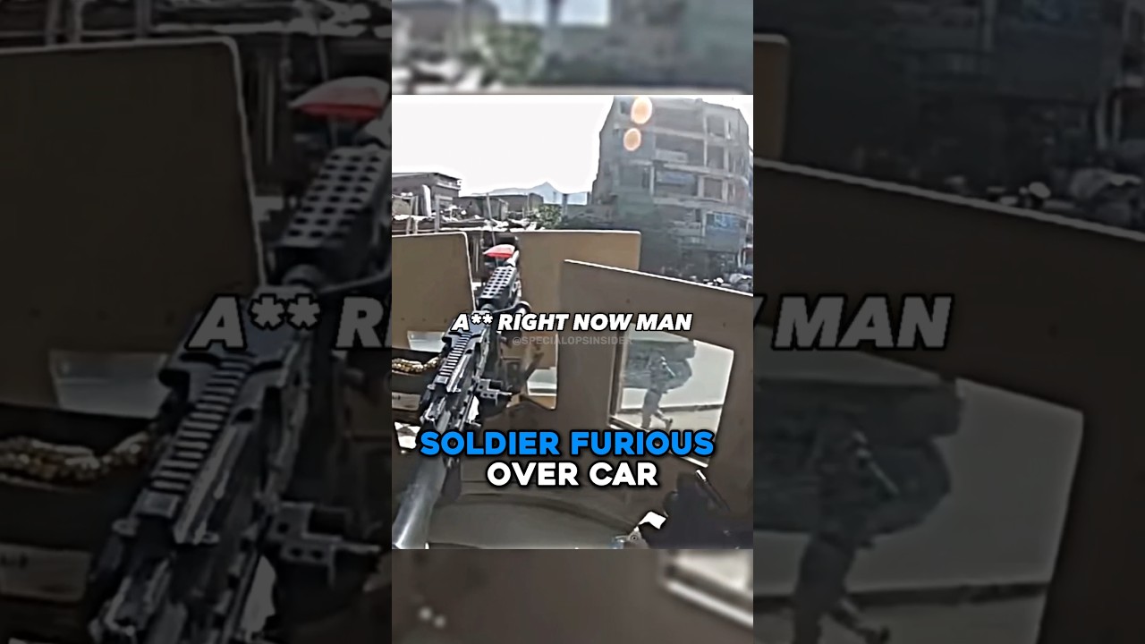 Soldier Furious Over Car