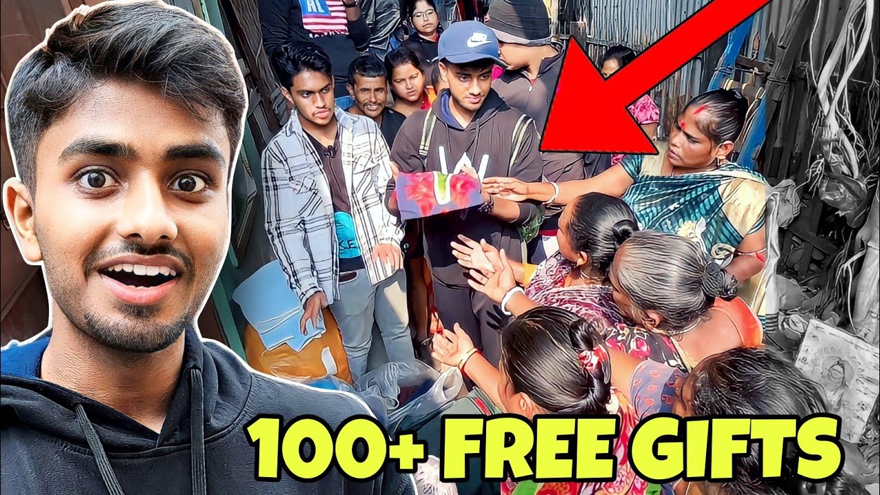 Giving 100 GIFTS to the People of Bengal 🎁