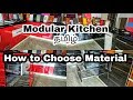 குறைந்த விலையில் Modular Kitchen / How to Choose Material for low cost / Rajaa Vlogs Diary