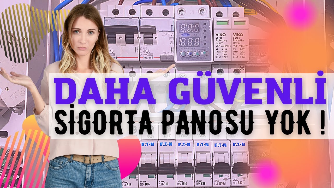 Monofaze Ev Sigorta Panosu Nasıl Olmalı? Akım ve Gerilim Koruma Rölesi, Parafudr Montaj ve Kablolama