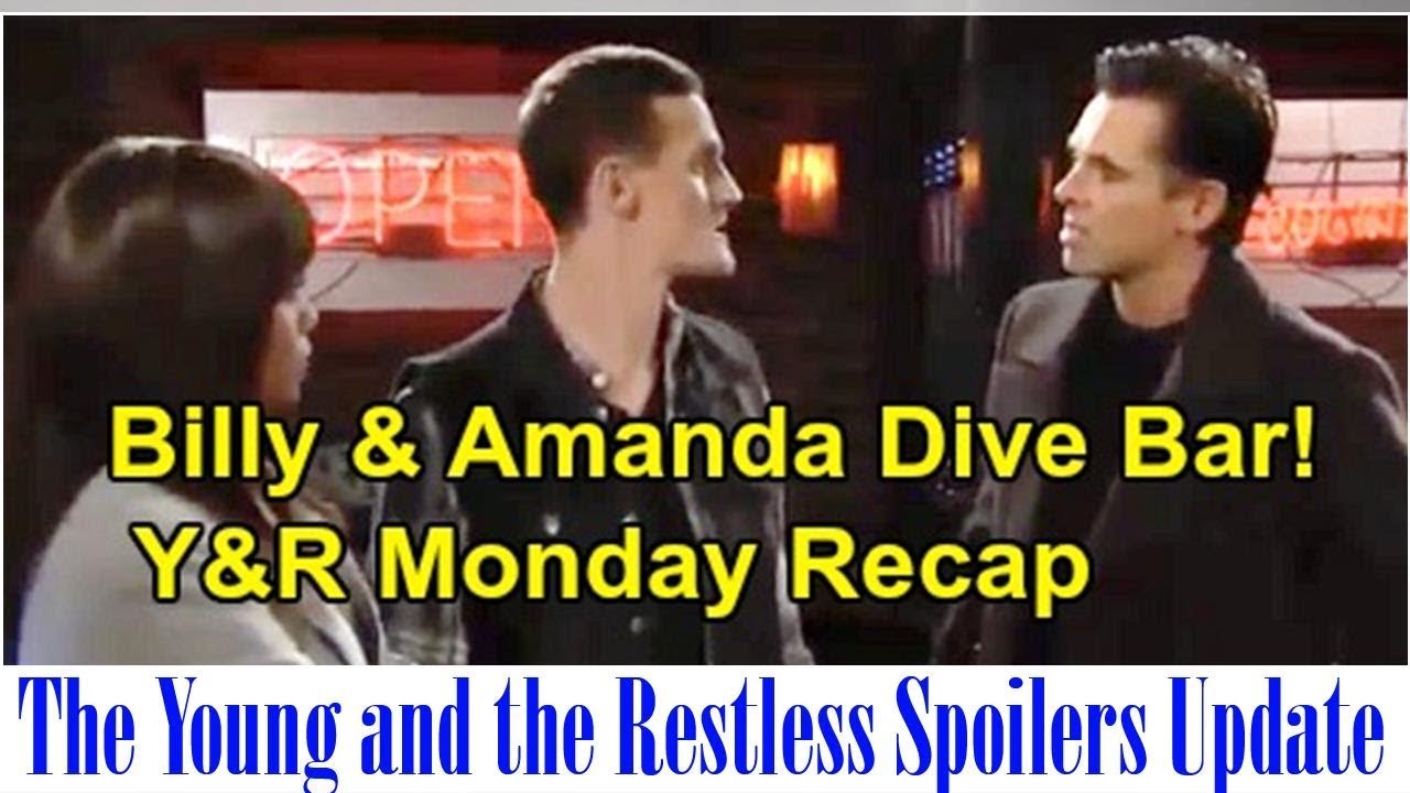 Y&R Update: Billy and Amanda’s Dive Bar Encounter – Nick Fears Chelsea Is Adam’s Prey