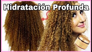 🔵TRATAMIENTO CAPILAR DE PROFUNDA EL CABELLO🔵 MASCARILLA PARA CABELLO RIZADO - YouTube