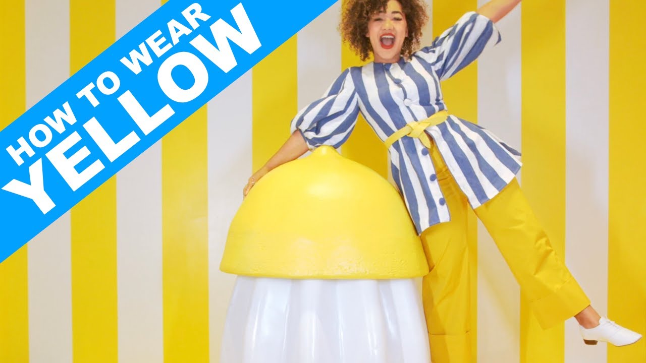 HOW TO WEAR YELLOW - lemon yellow look book - COLOR ME COURTNEY