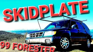 DON'T damage your OIL PAN on a SUBARU FORESTER. Replace the old pan, and install a DIY skidplate