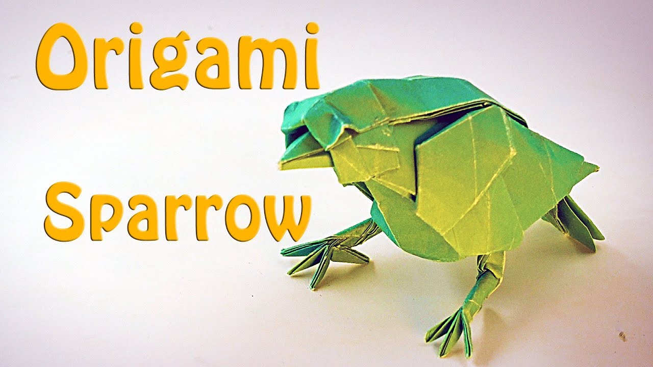 Origami Bird - How to Make a Paper Bird！