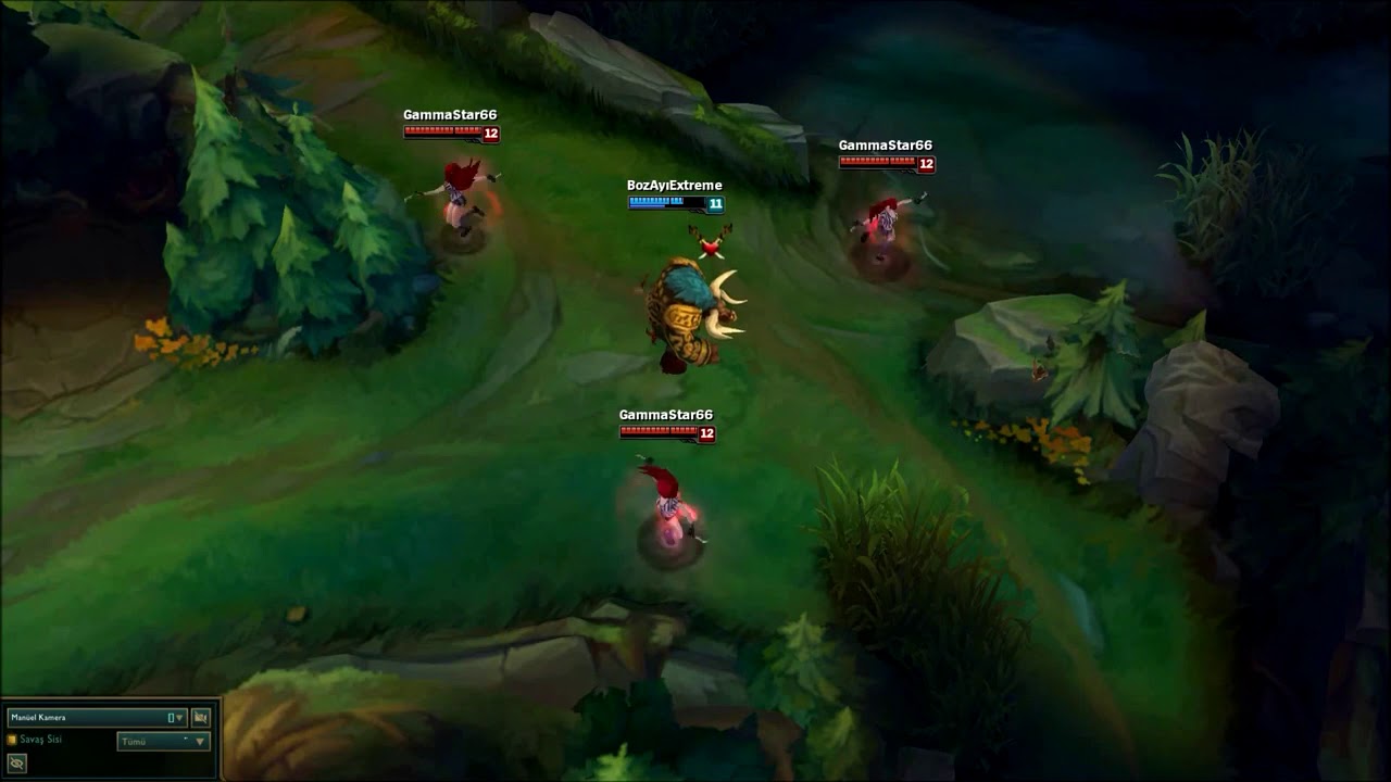 LOL SS8 - Alistar vs 3 Kata Ulti