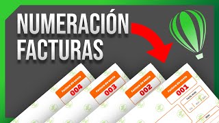 Numerar Facturas En Coreldraw 2022 Muy Fácil