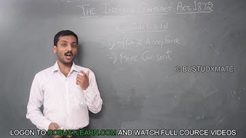 Esssential of vilidation Contract U/S10 |Bangalore University | B.com 6th Sem Business Regulations