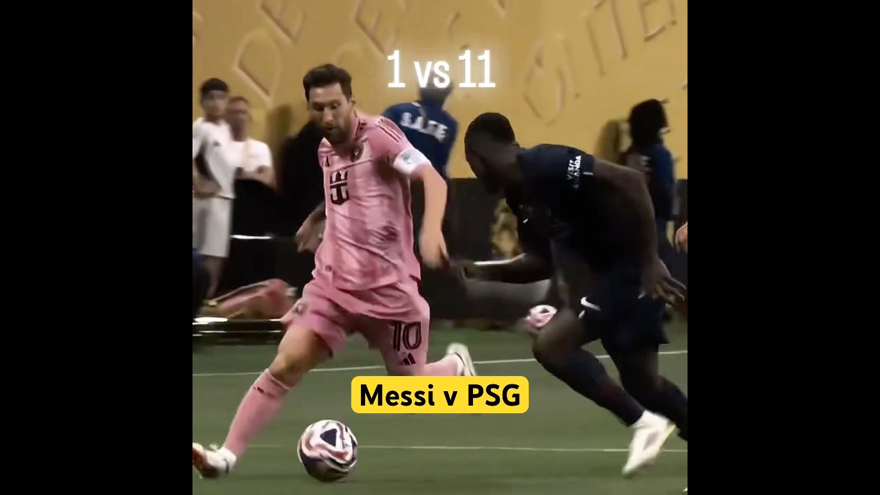 Lionel Messi Vs PSG 🙆🏻☝️