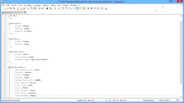How To Create a Pure CSS Dropdown Menu Part 2