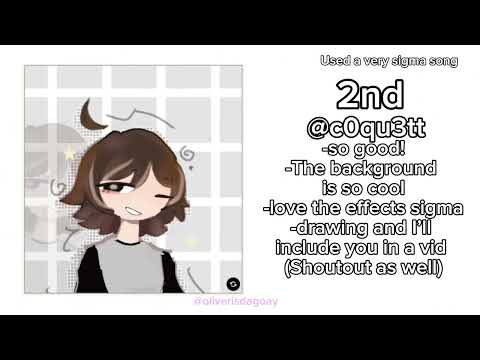 FANART CONTEST RESULTS #gacha #fanart