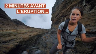 03. On escalade un Volcan Actif ???? (et il entre en éruption)