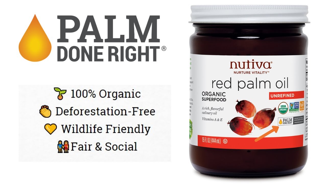 Palm Done Right Nutiva Red Palm Oil YouTube
