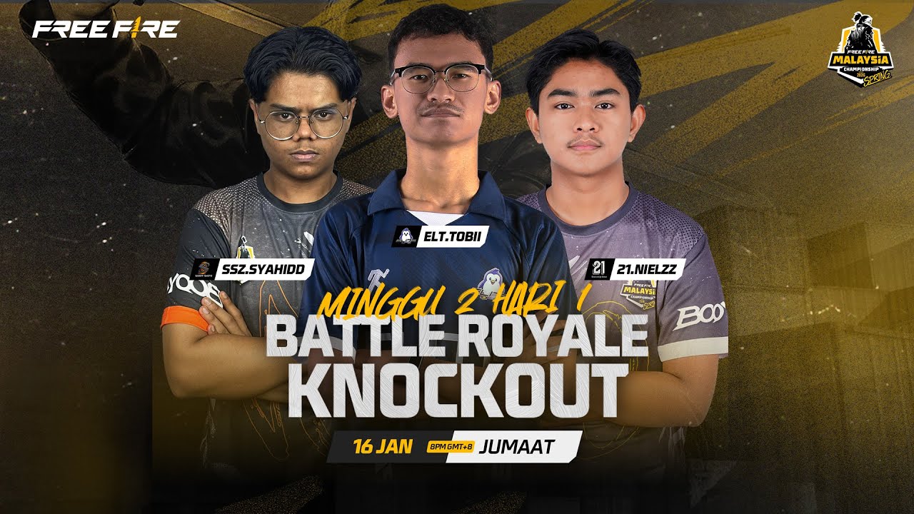 🔴 [BM] FFMC Pusingan Knockout - Minggu 2 Hari 1