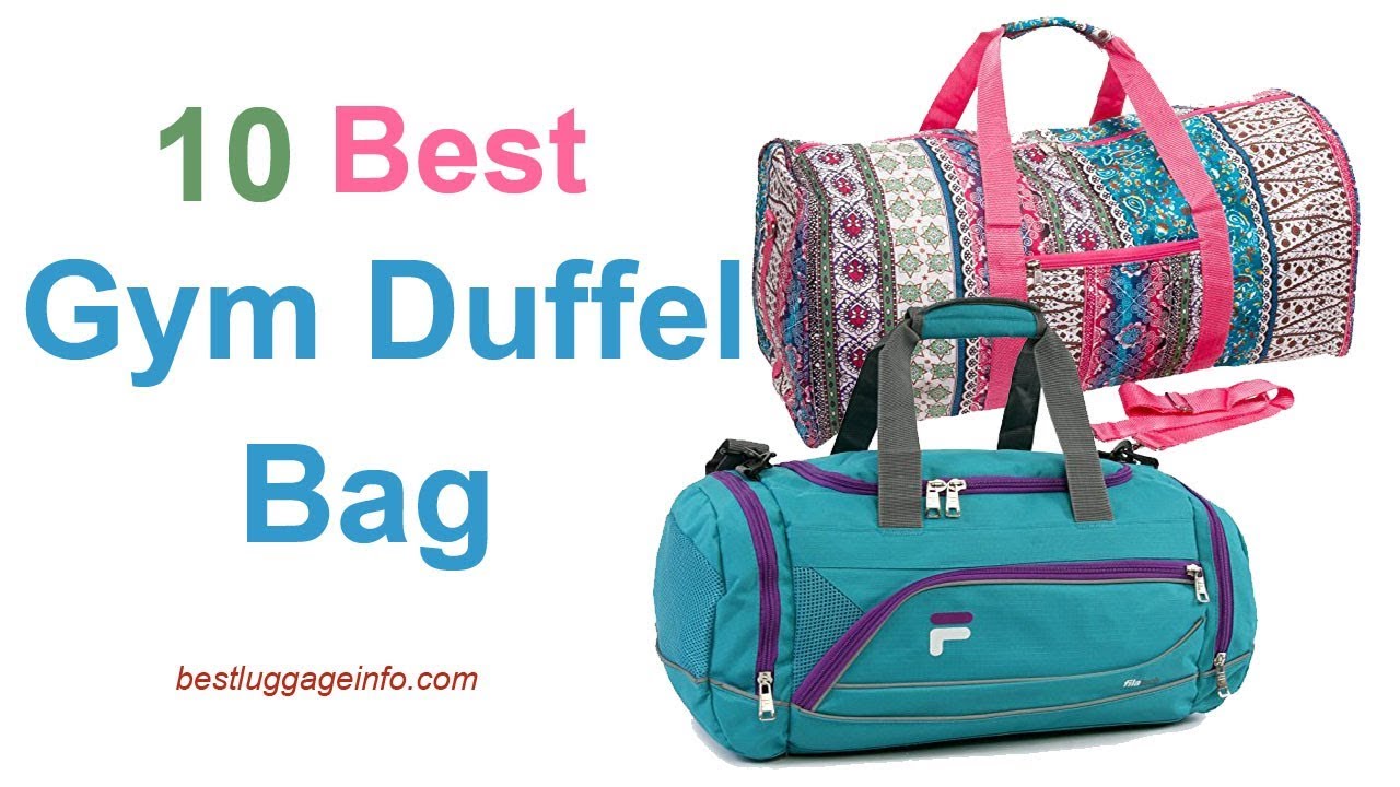 Best Gym Duffel Bag | Ten Best Carry On Cheap Designer Gym Bags. - YouTube