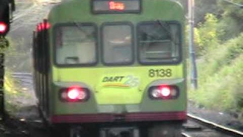 Killester-Dart 8100 class departs for Bray