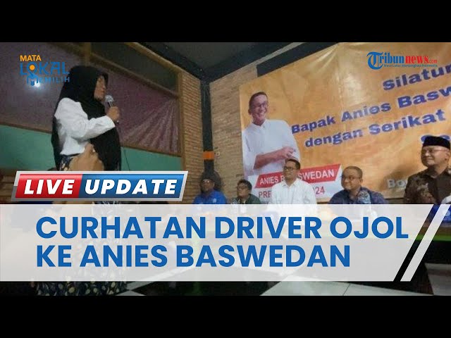 Anies Baswedan Dicurhati Driver Ojek saat Blusukan ke Bogor, Ngeluh Tak Punya Beras dan Nunggak BPJS class=
