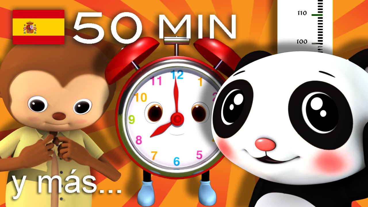 Canciones educativas | Y muchas más canciones infantiles | ¡50 min de LittleBabyBum!