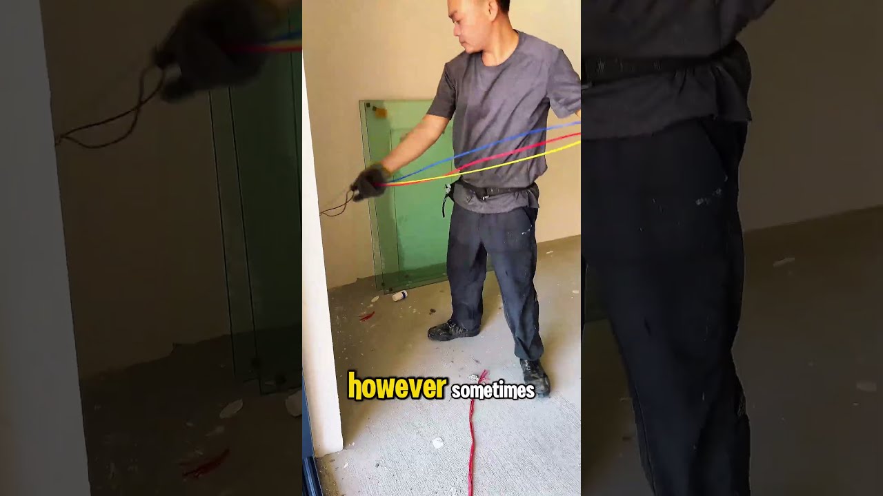 The Method I Usually Use To Pull Electrical Wires Through A Conduit 