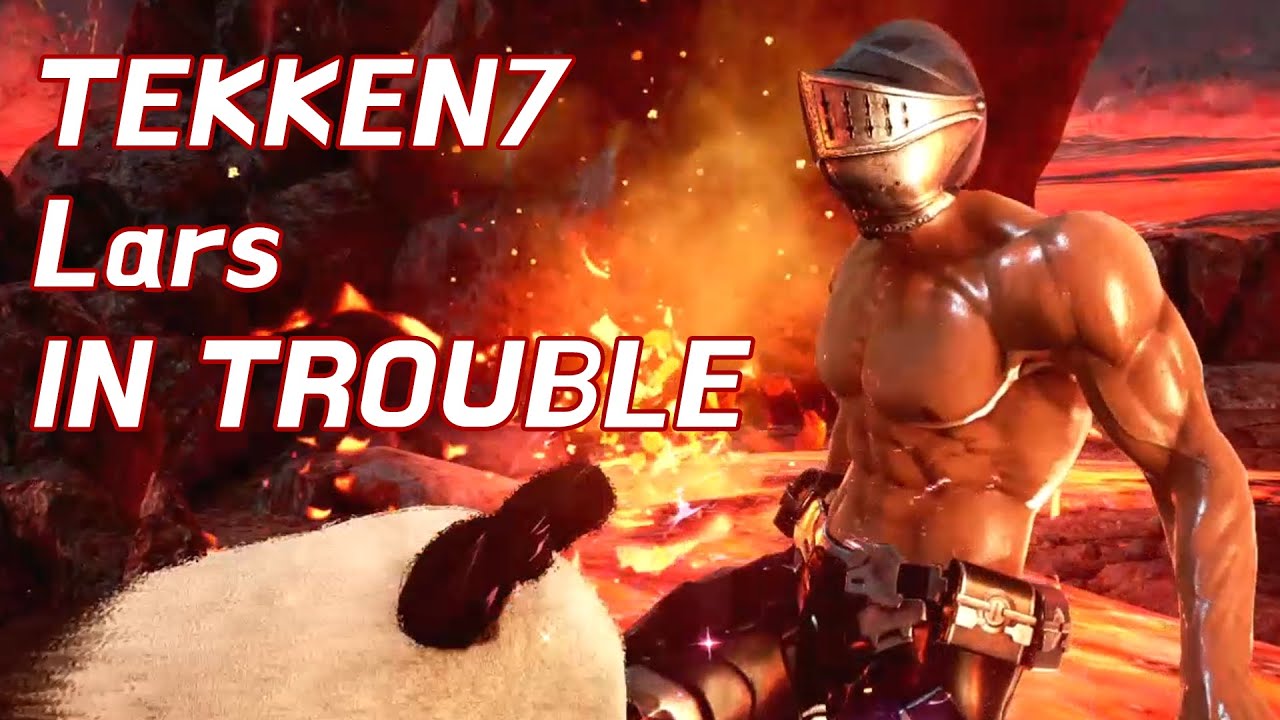 Tekken7 shirtsless Lars with platehelmet Gyakuryona 01 (Lars in Trouble)