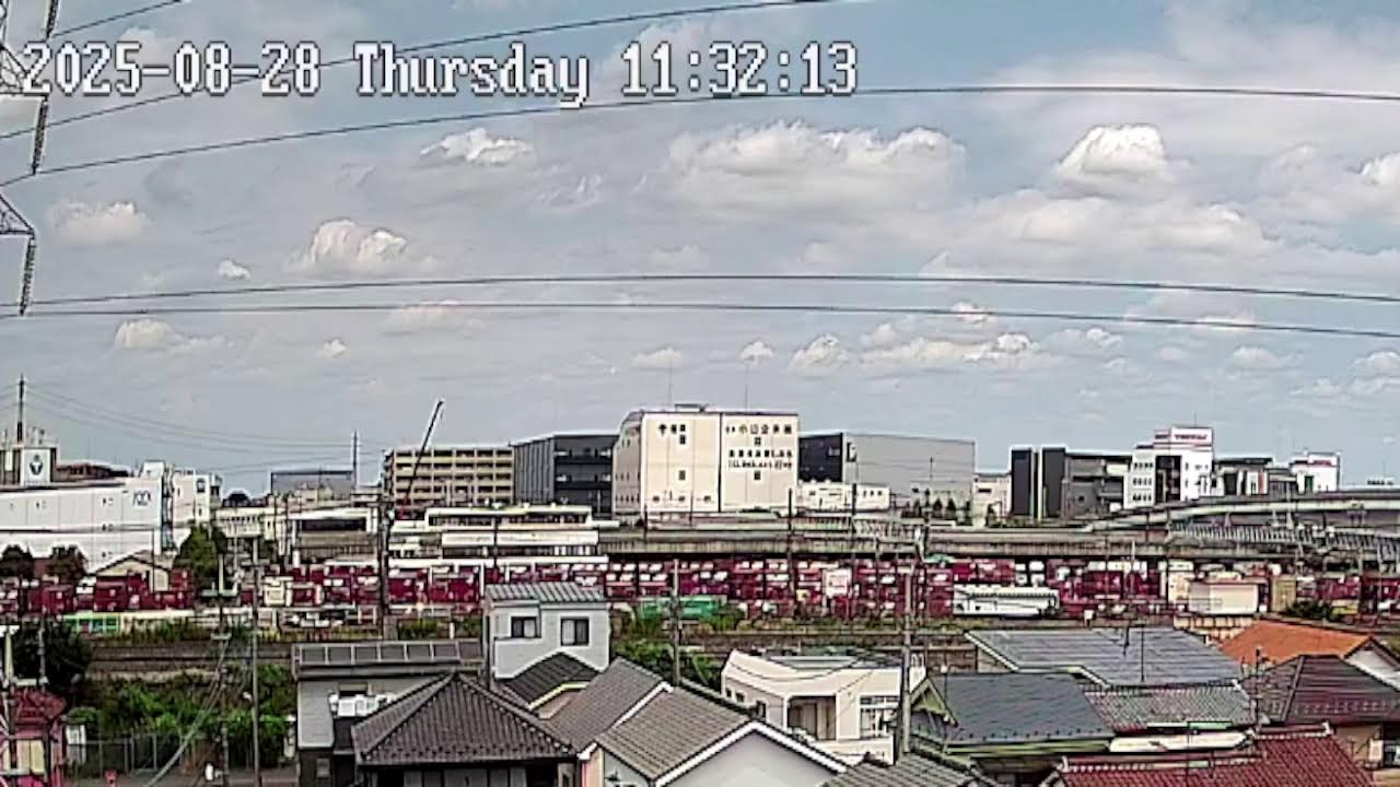 埼玉県越谷市登戸町ライブカメラ Saitama Koshigaya Live camera.world.cam