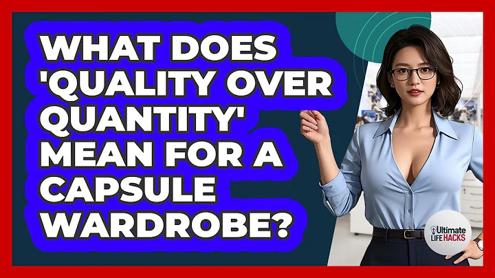 What Does 'quality Over Quantity' Mean For A Capsule Wardrobe? - Ultimate Life Hacks