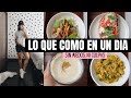 LO QUE COMO EN UN DIA, COMIENDO SALUDABLE Y RICO  | Michela Perleche