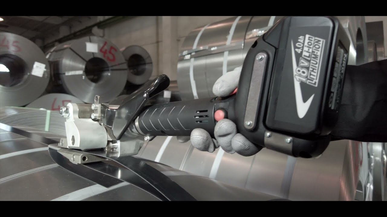 帯鉄用バッテリー式タイトナー ITA84｜タイトナー・シーラー｜帯鉄用