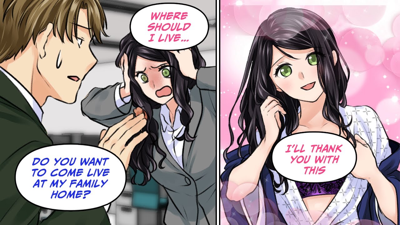 [Manga Dub] A beautiful junior lost her house in a fire so I... [RomCom]