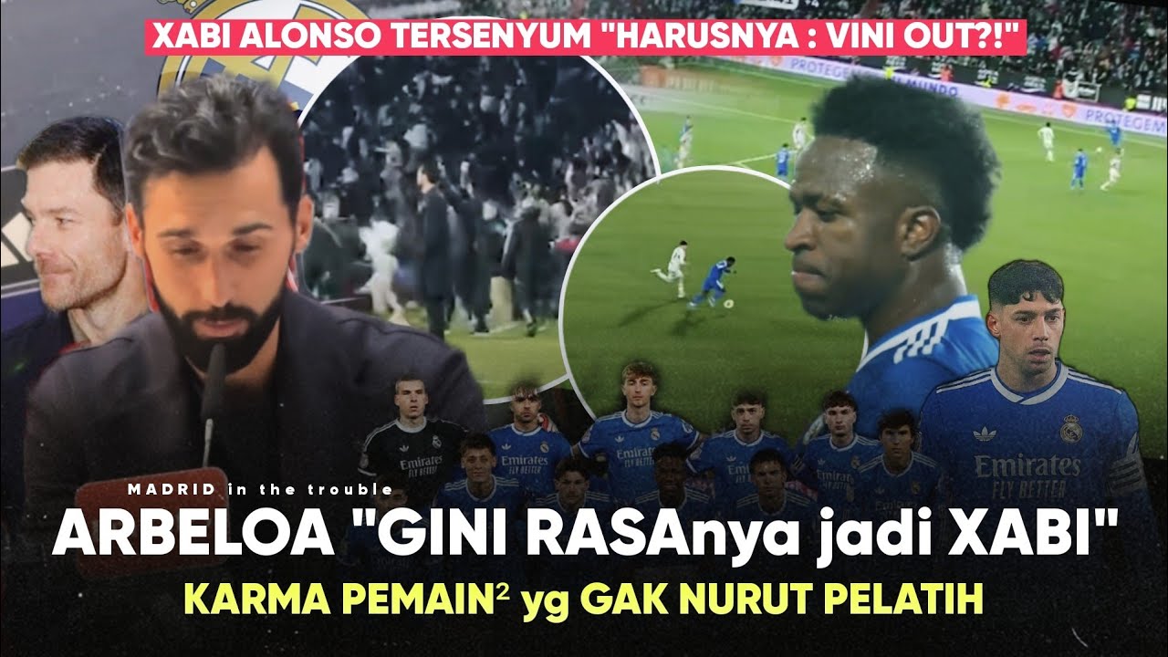 “ARBELOA SEKARANG tau rasanya jd ALONSO” PEMAIN2 ANGKUH yg kena KARMA : BADAI besar MADRID