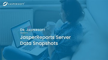 Dr. Jaspersoft - JasperReports Server Data Snapshots
