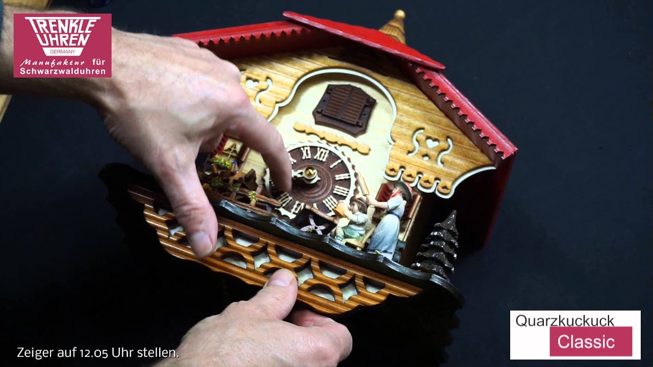 Handling Quarzkuckuck - Reset-Funktion -