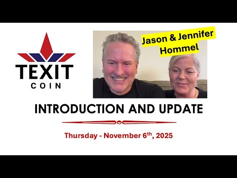TexitCoin Intro with Jason and Jennifer Hommel (and Bobby Gray) 11/06 ...