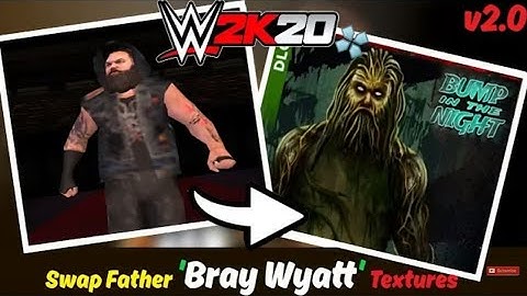 WWE 2K20 PSP, Android/PPSSPP v2.0 - Swap Father Bray Wyatt Textures | Download Now