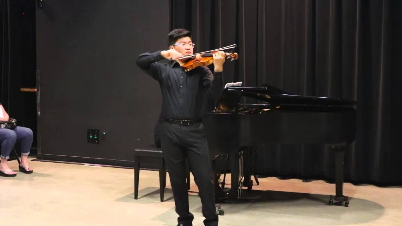 Thomas Kyong Performs Bruch Violin Concerto in G Minor, I. Vorspiel