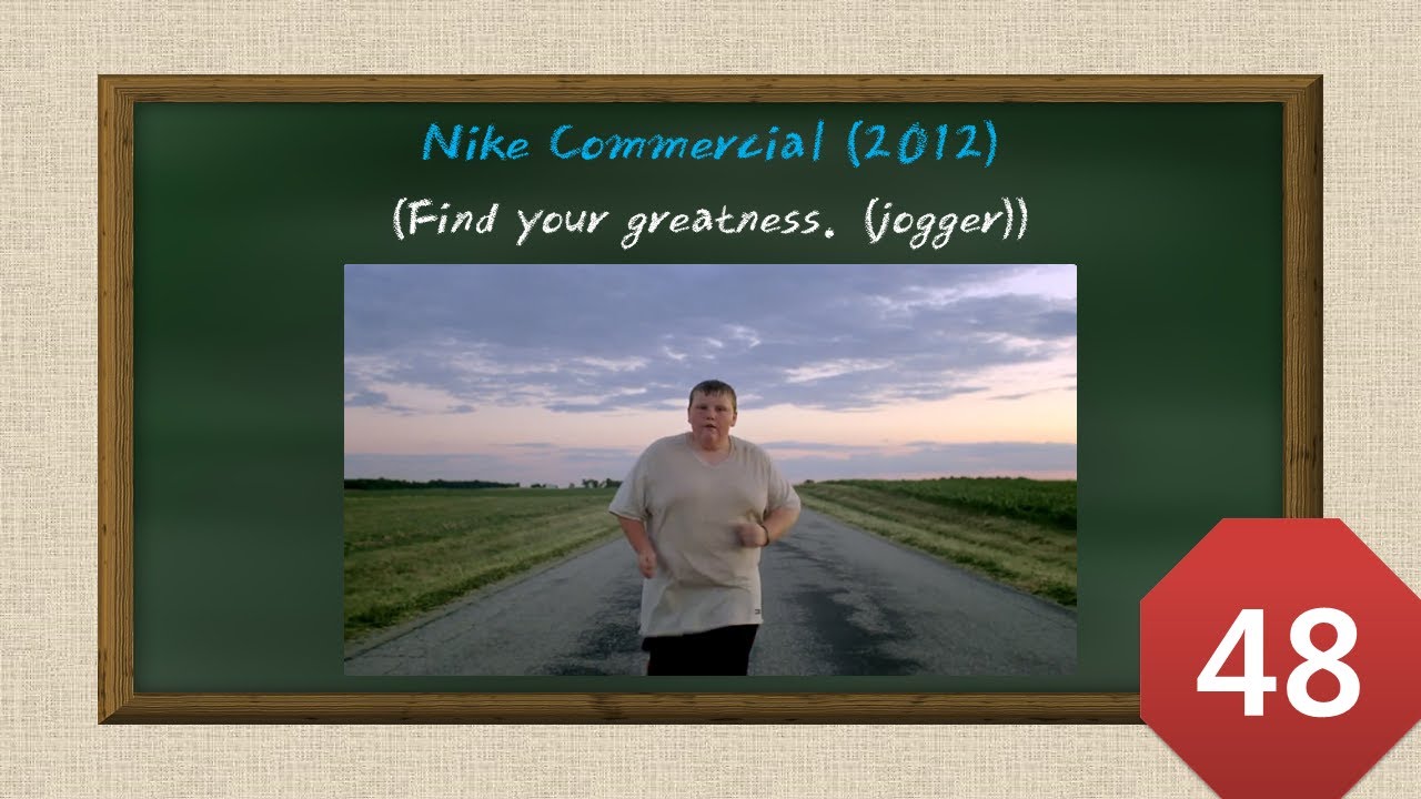nike jogger commercial