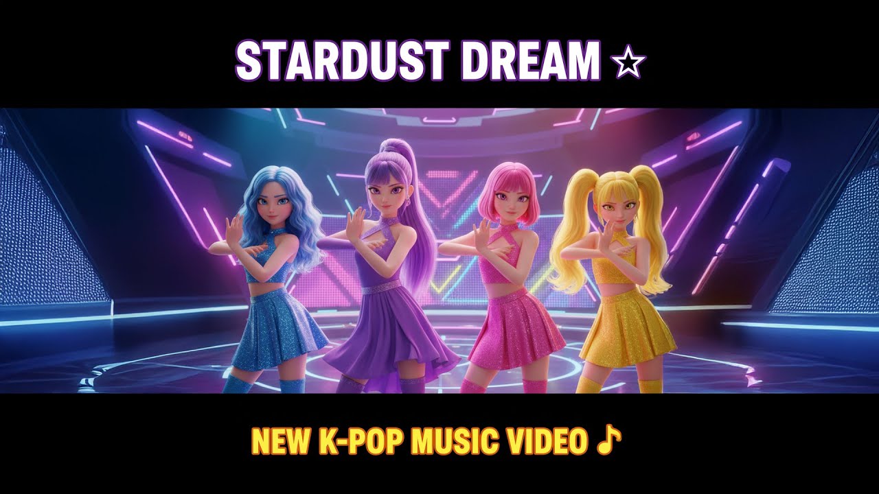 별가루 꿈 ⭐ 신나는 키즈 뮤직비디오 | STARLIGHT 아이돌과 함께 꿈꾸는 행복한 노래 | 어린이 음악