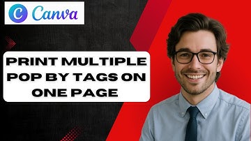How To Print Multiple Real Estate Pop By Tags on 1 Page from Canva  (full guide)