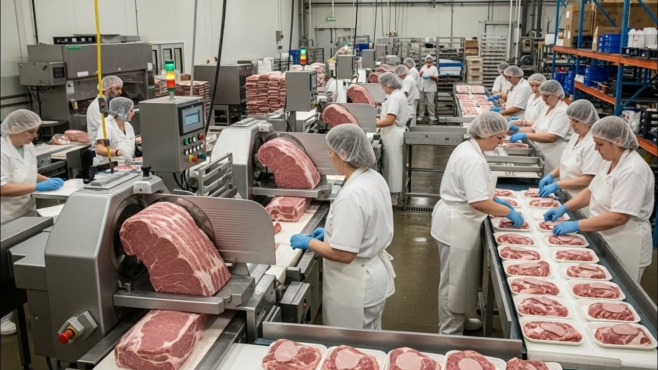 Inside the Mega Factory Making Millions of Deli Meat Slices Every Day