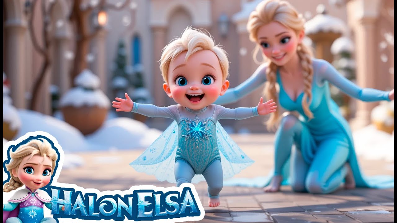 Elsa's Baby Takes OFF! You Won't Believe These First Running Steps!