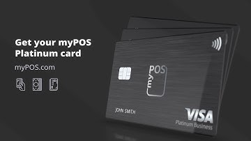 Meet the myPOS VISA Platinum cards