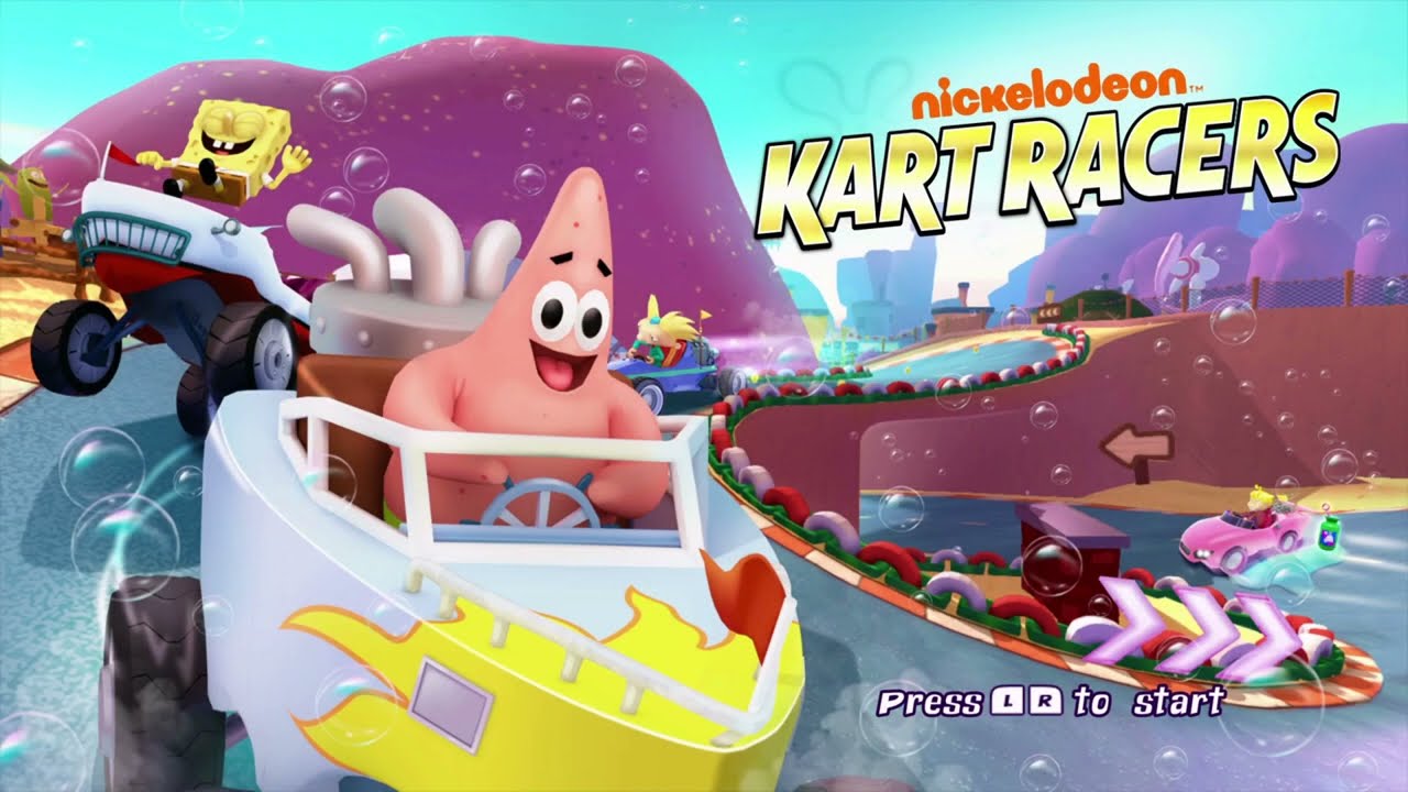 Худший клон Mario Kart? - Nickelodeon Kart Racers