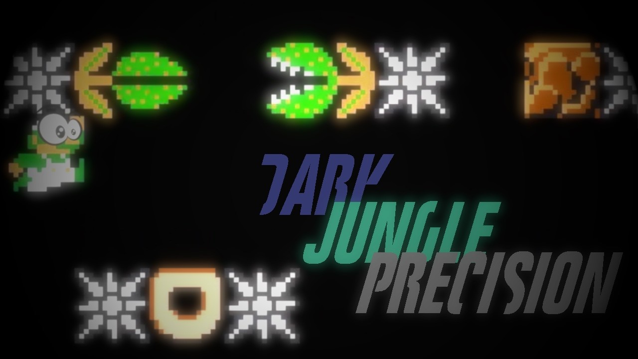 Dark Jungle Precision by NebulaStar | Super Mario Maker 2