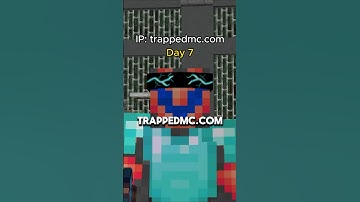 Day 7 of TrappedMC Prison Server #shorts #minecraft #minecraftshorts #minecraftgameplay #gaming