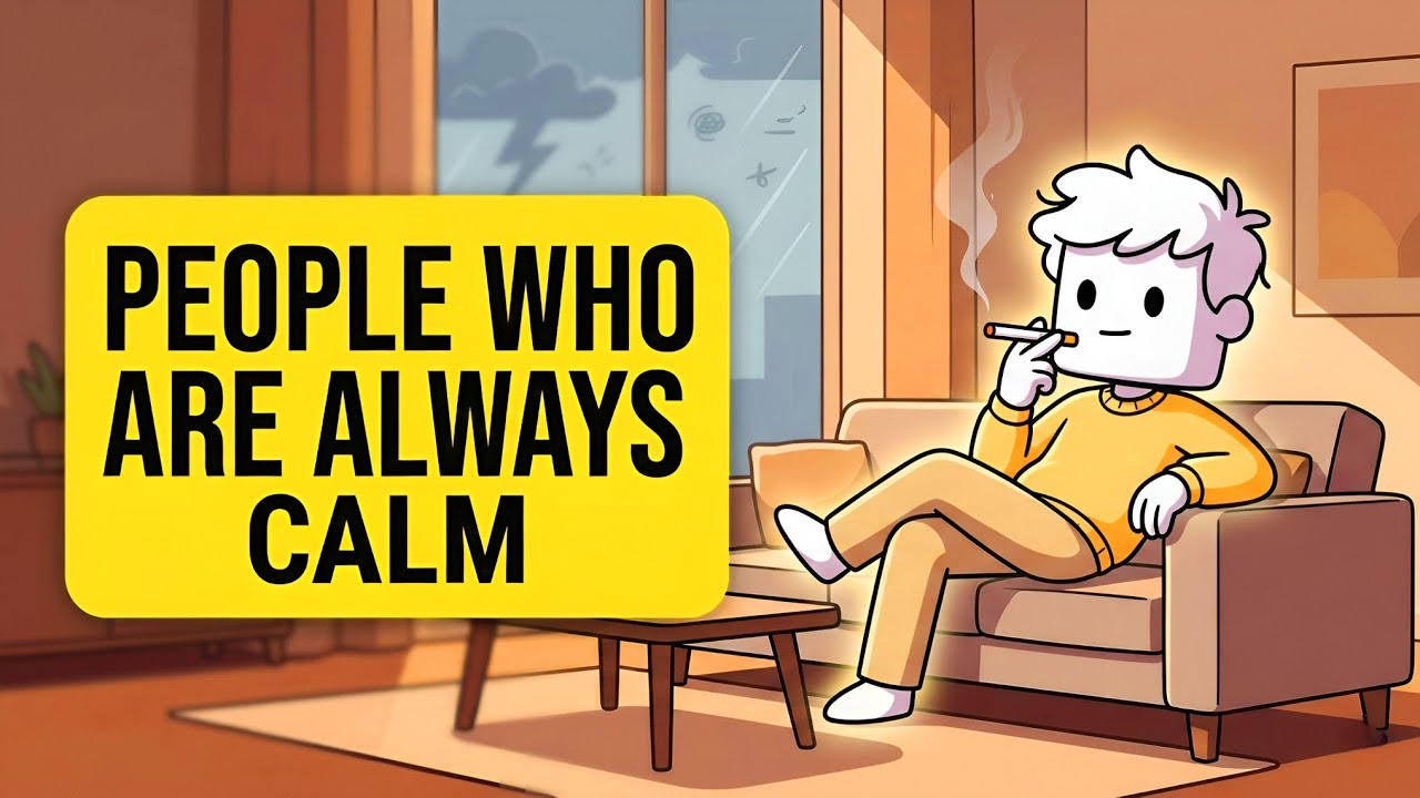  Psychology of People Who Are Always Calm 