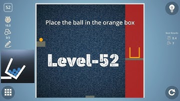 Brain It On! - Physics Puzzles | Level 52 | Gameplay Walkthrough