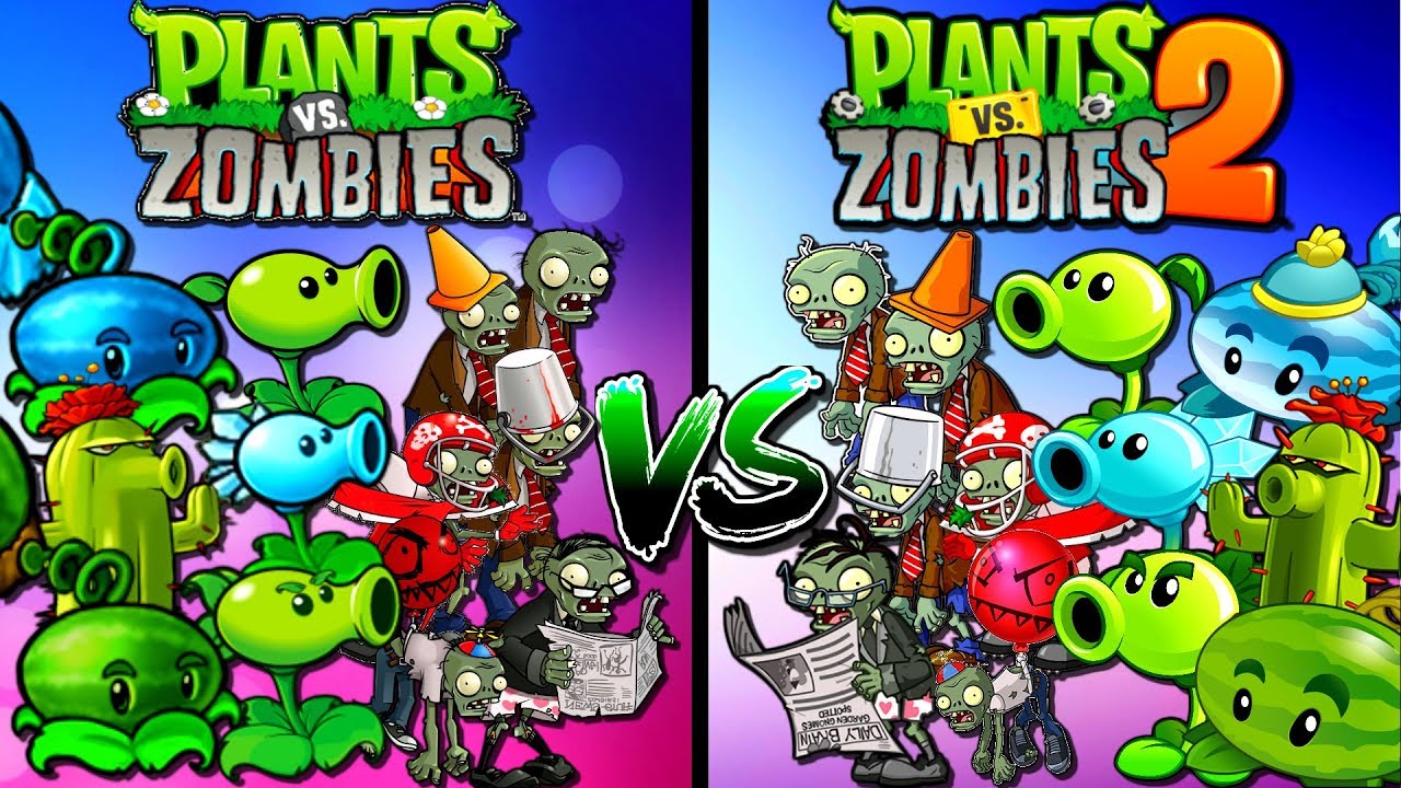 Plants Versus Zombies” Versus “Plants Versus Zombies 2”